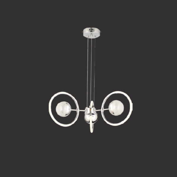 Hector Işığın Dönüşü | Krom 3'lü LED Gezegen Formlu Avize