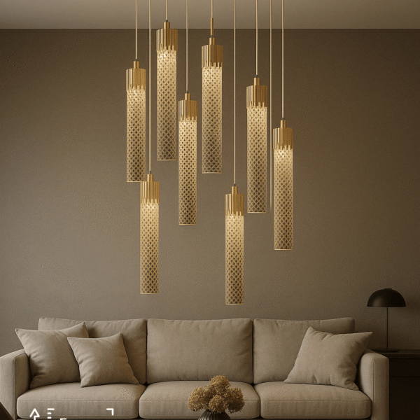 Kule Serisi Sarkıt Avize – Yüksek Tavanların Zarafeti